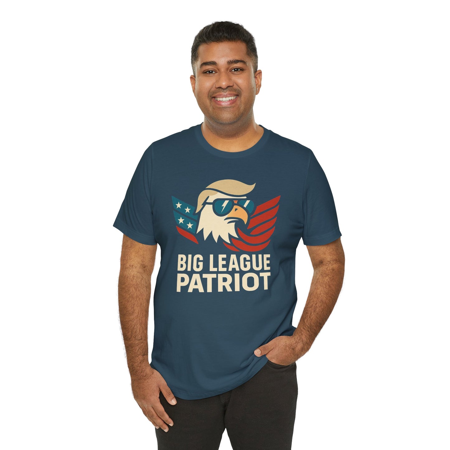 Big League Patriot Tee