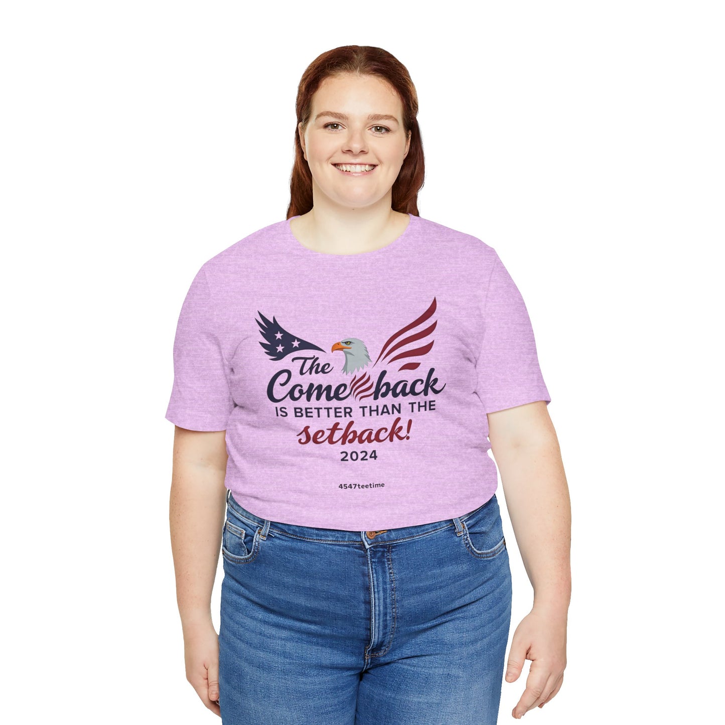 The Comeback Is Better Than the Setback 2024, Motivational Shirt, Gift for Resilience, Casual Wear, Recovery Tee
