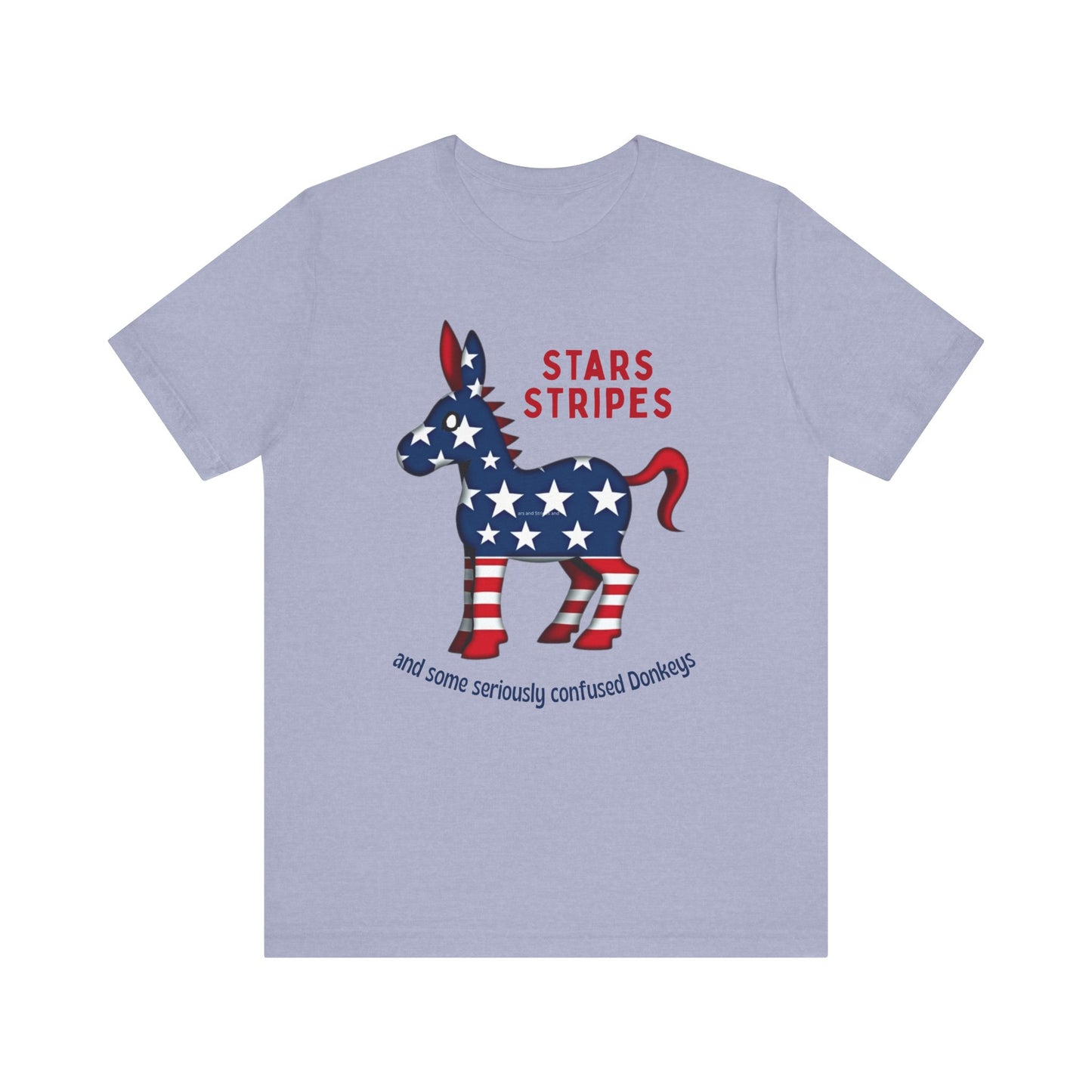Stars & Stripes Confused Donkey Tee
