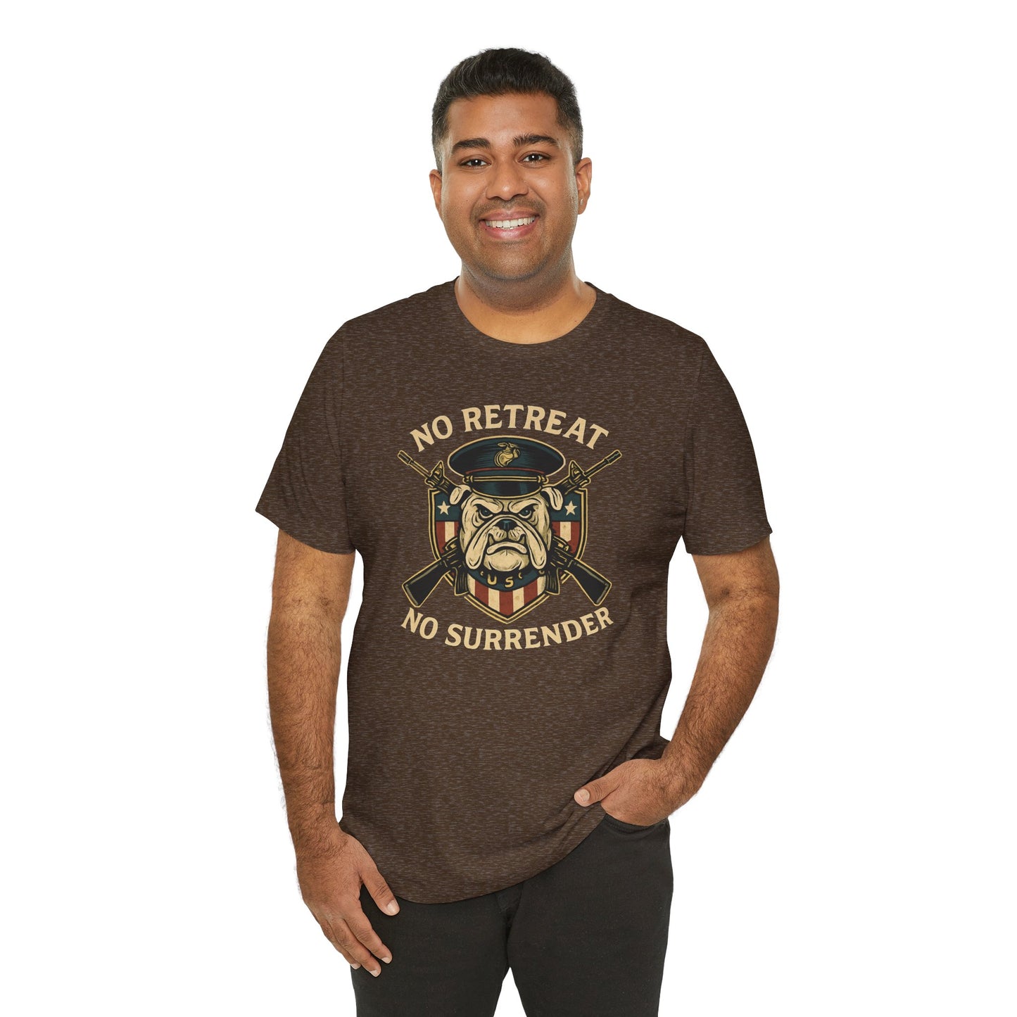 No Retreat No Surrender Marine Tee