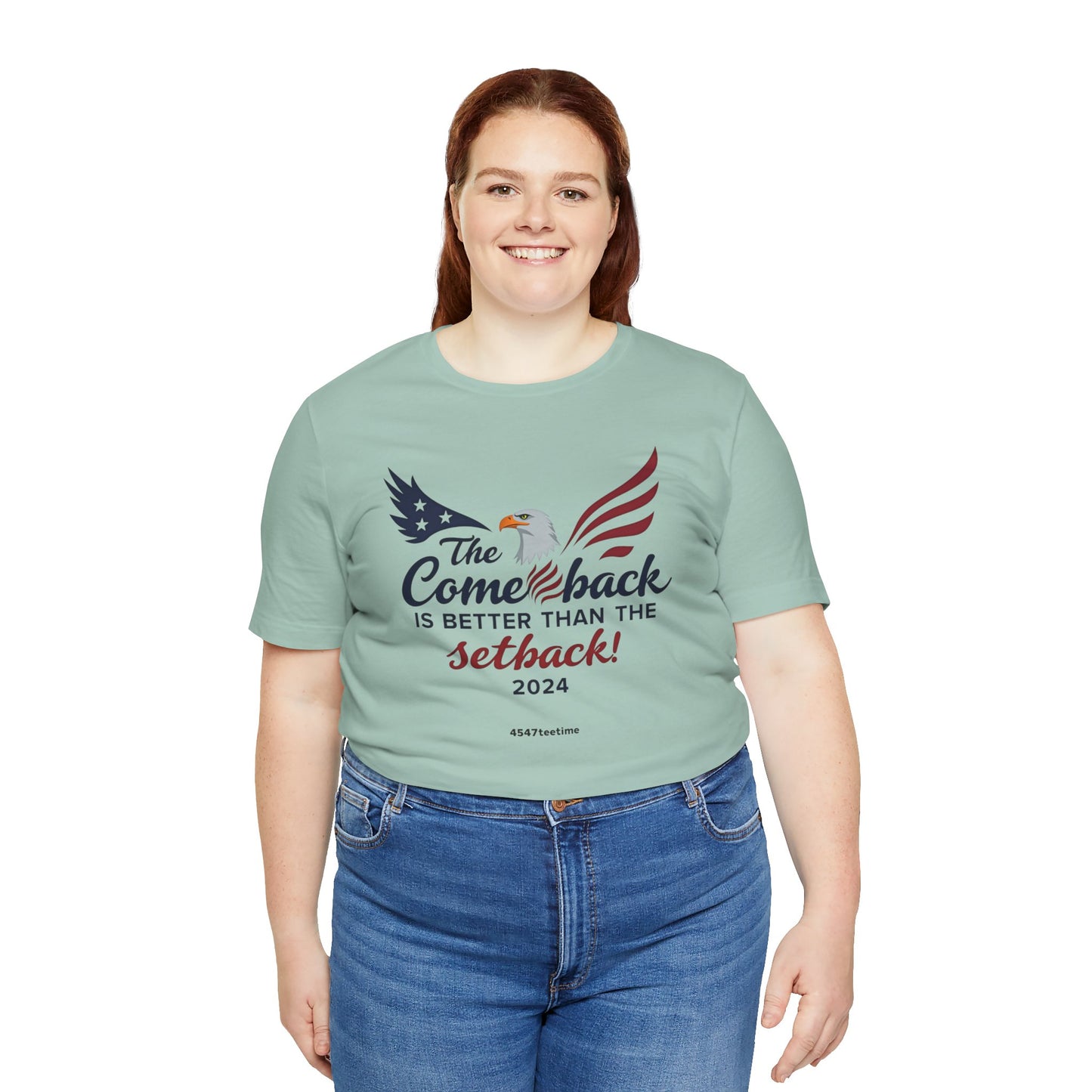 The Comeback Is Better Than the Setback 2024, Motivational Shirt, Gift for Resilience, Casual Wear, Recovery Tee