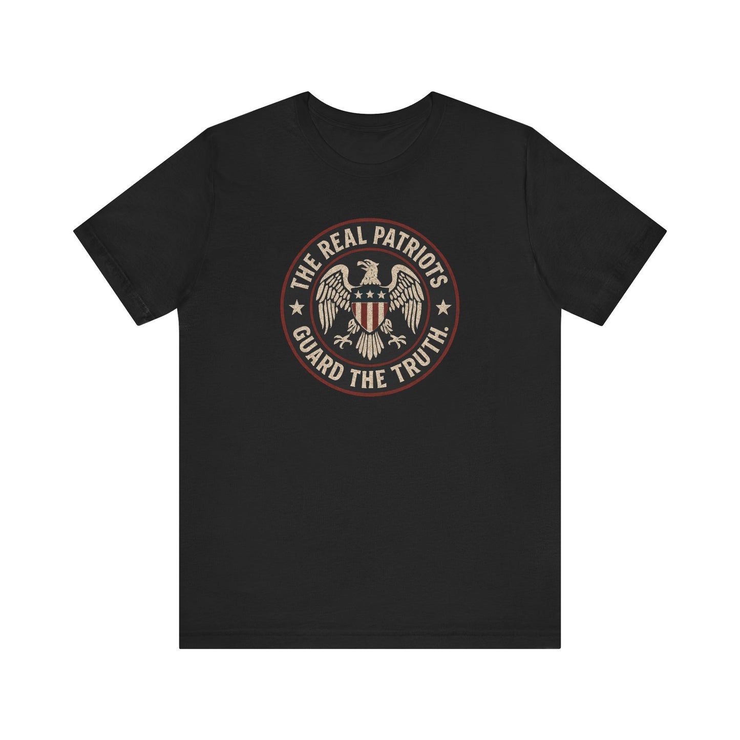 Real Patriots Guard the Truth | Unisex Jersey Tee for Freedom Lovers