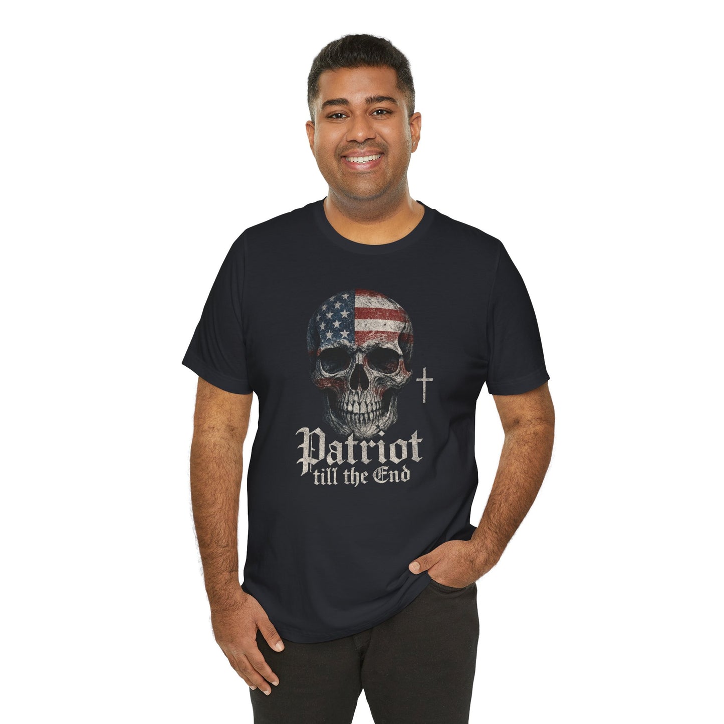 Patriot Till the End Grunge Tee
