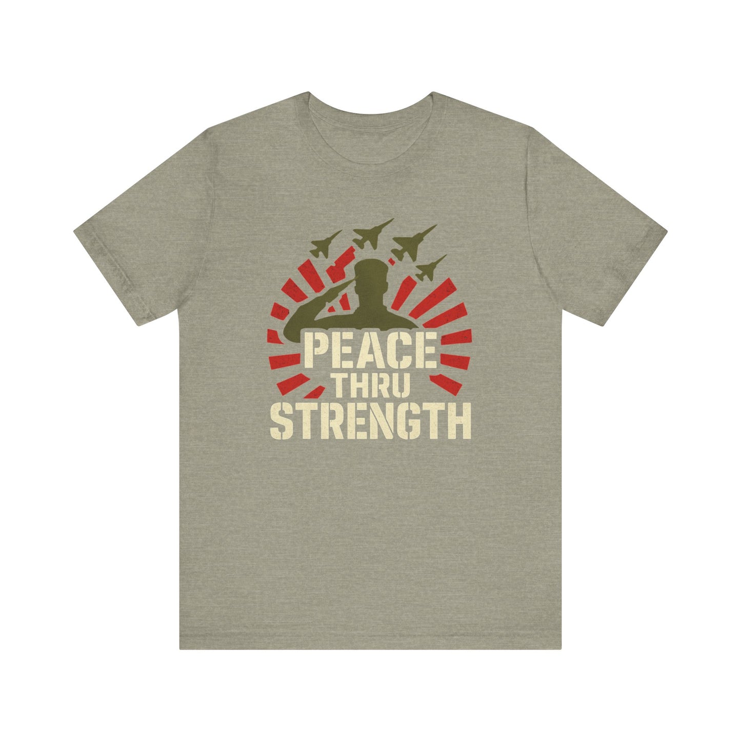 Peace Thru Strength tee