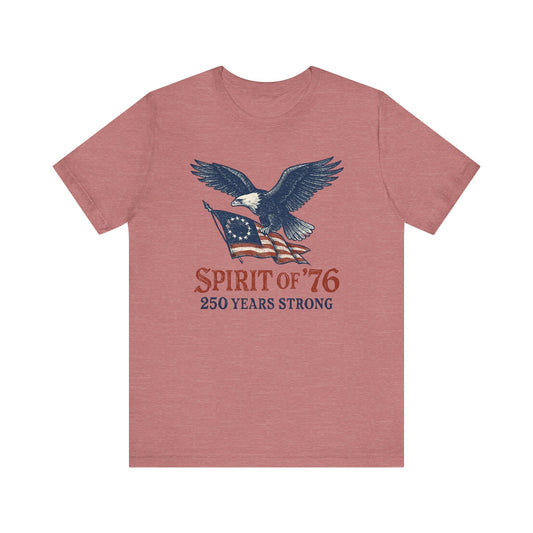Vintage Spirit of '76 Eagle Tee, Patriotic Shirt