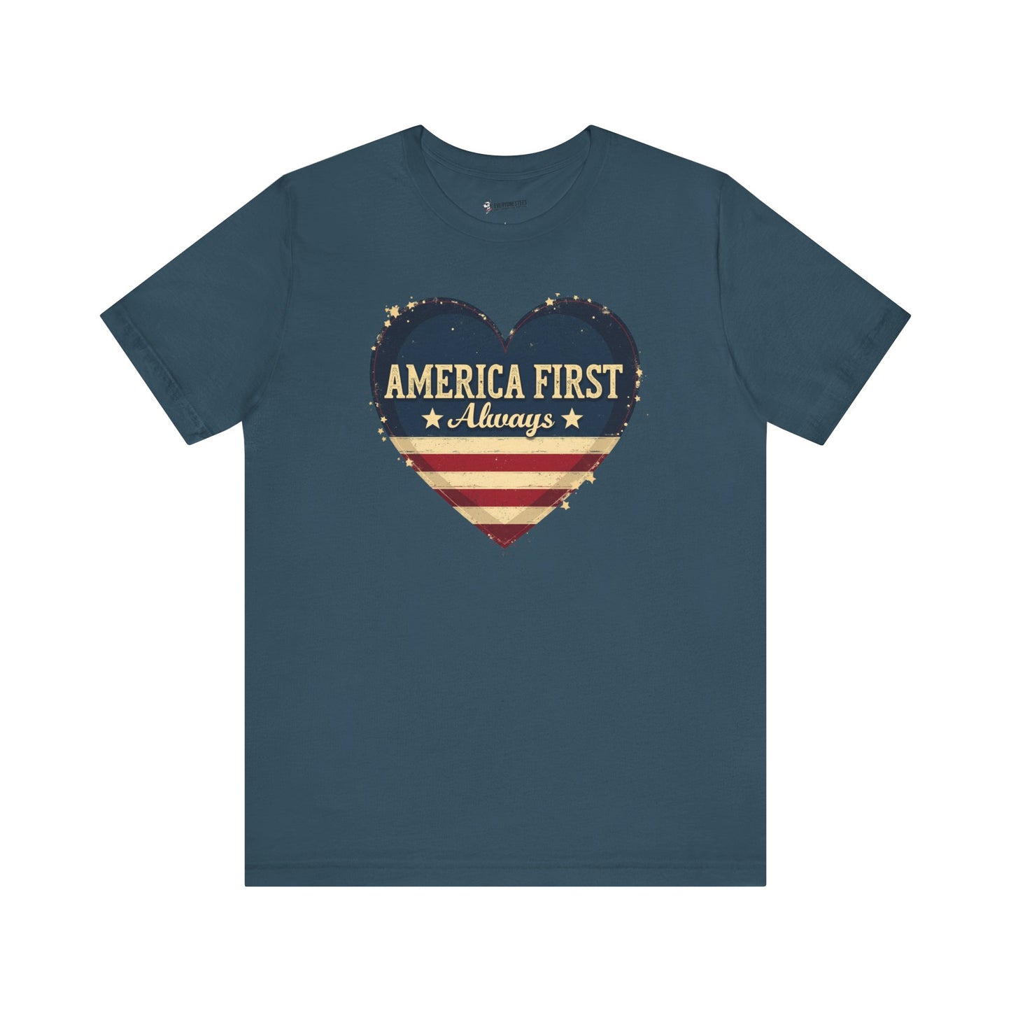 Patriotic Tee: Always America First