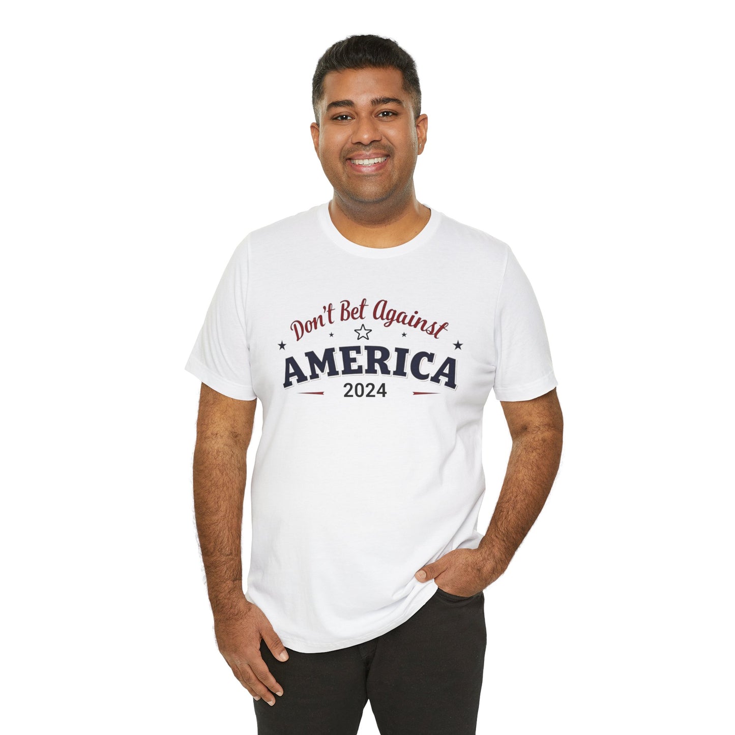 Don't Bet Against America Patriotic Tee