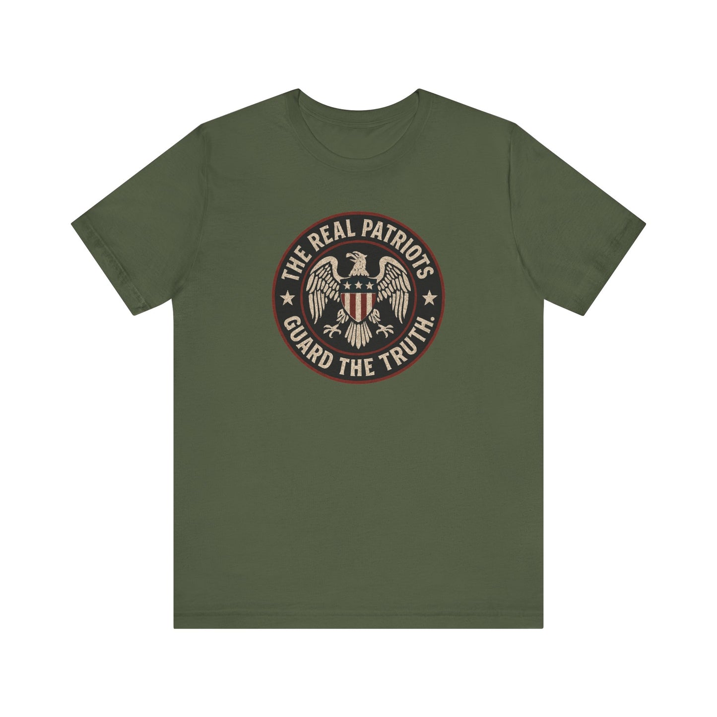 Real Patriots Guard the Truth | Unisex Jersey Tee for Freedom Lovers