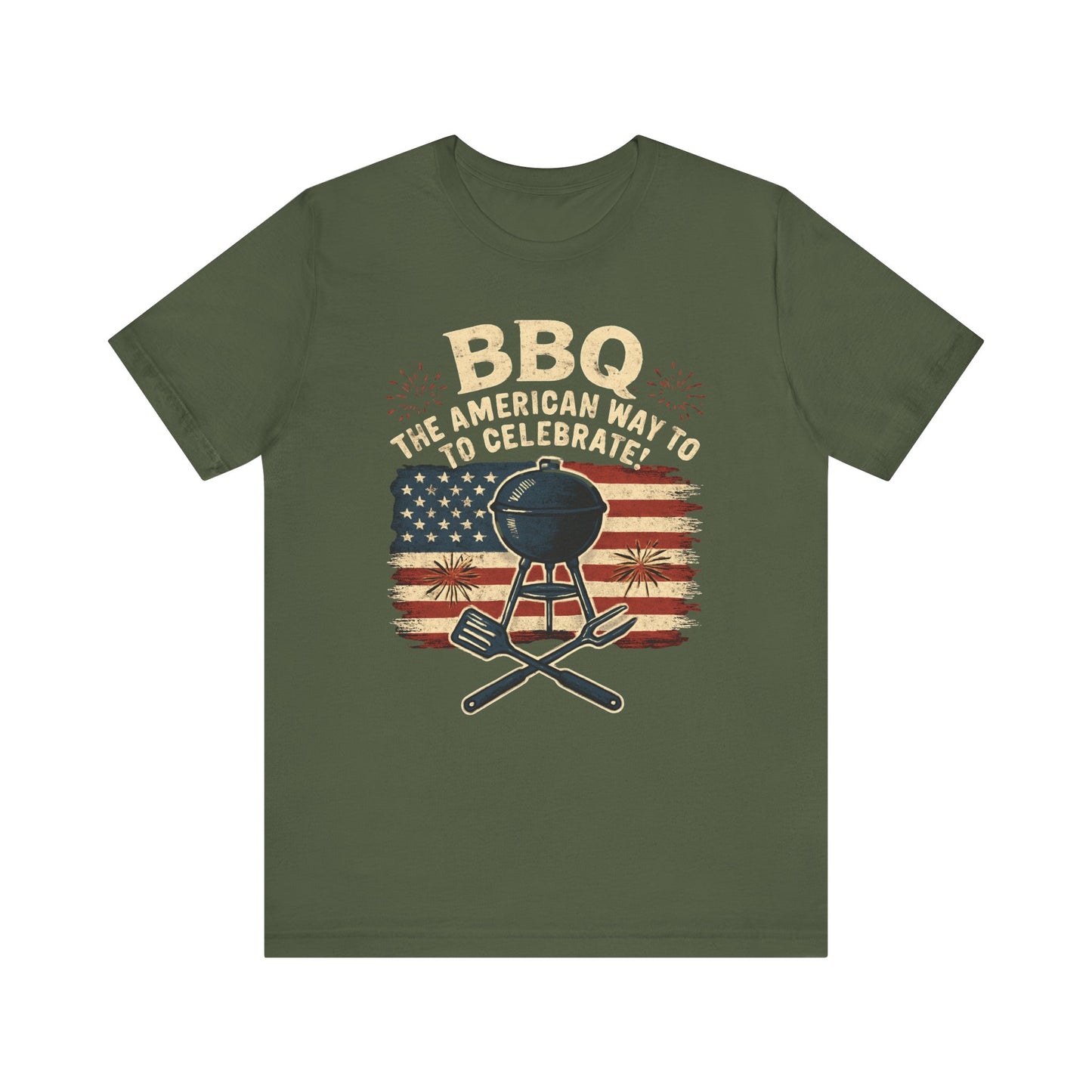 The way to celebrate in America BBQ tee