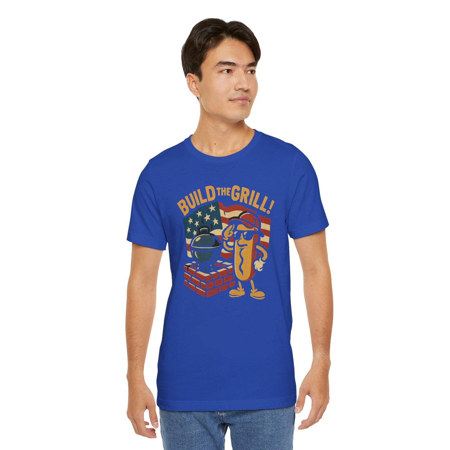 BBQ Fun Graphic Tee, Summer Cookout Shirt, Grill Party T-Shirt, Unisex Holiday Apparel, Outdoor Gathering Top
