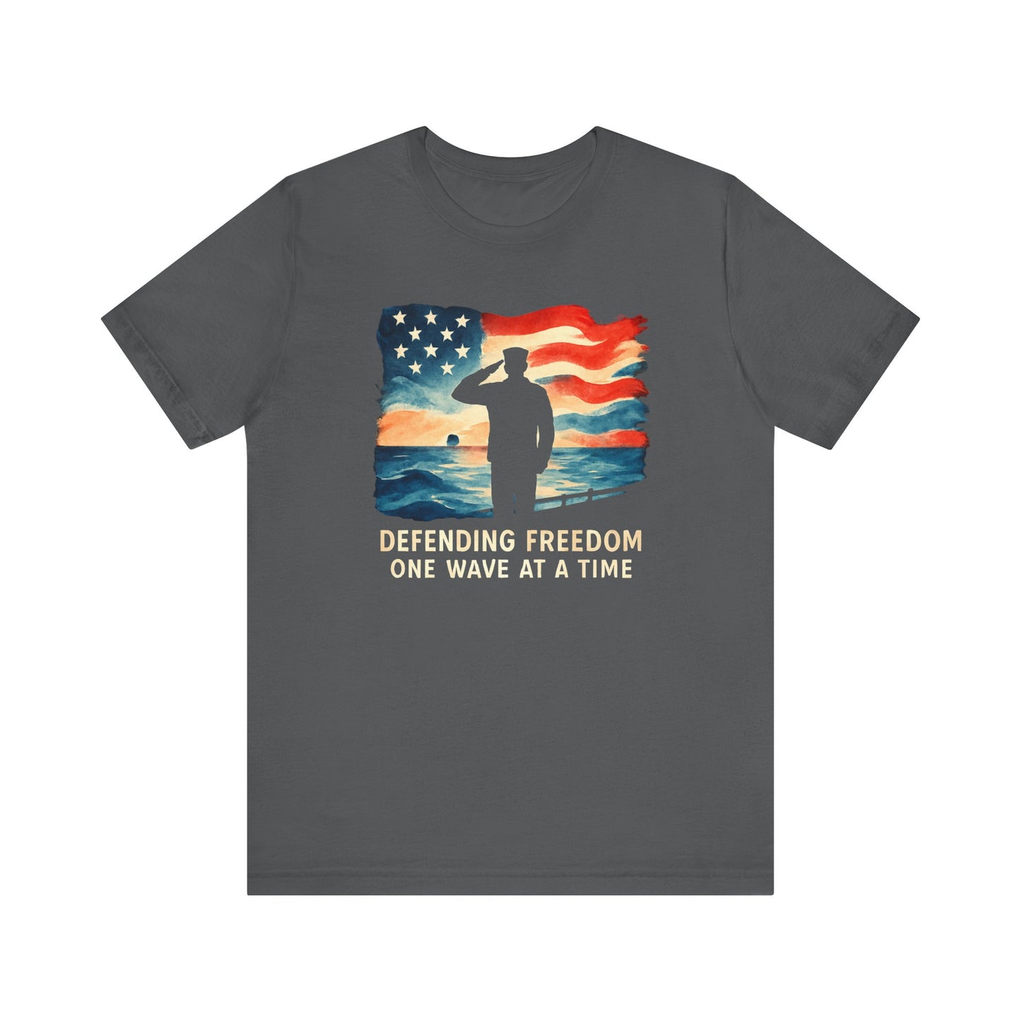 Defending Freedom - Navy Veteran Support Tee