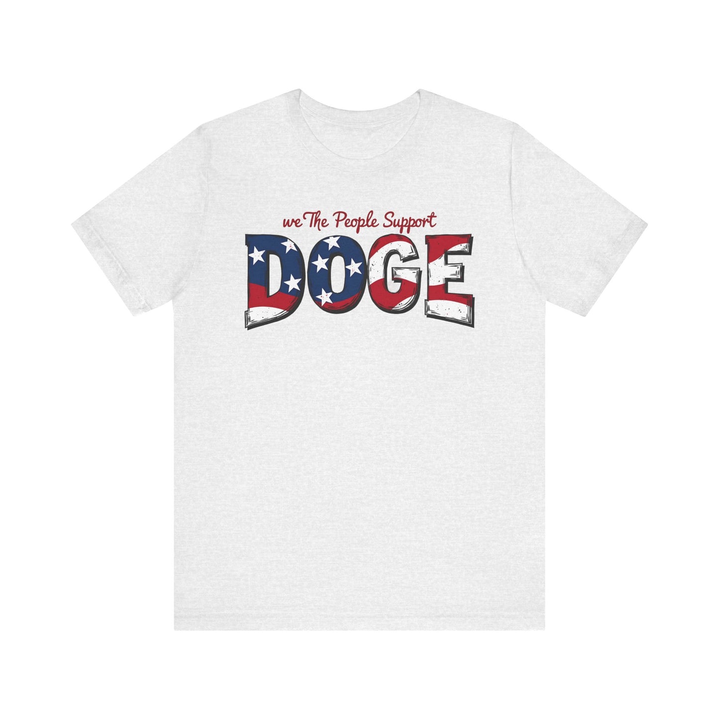 We The People Support DOGE Unisex Jersey Tee