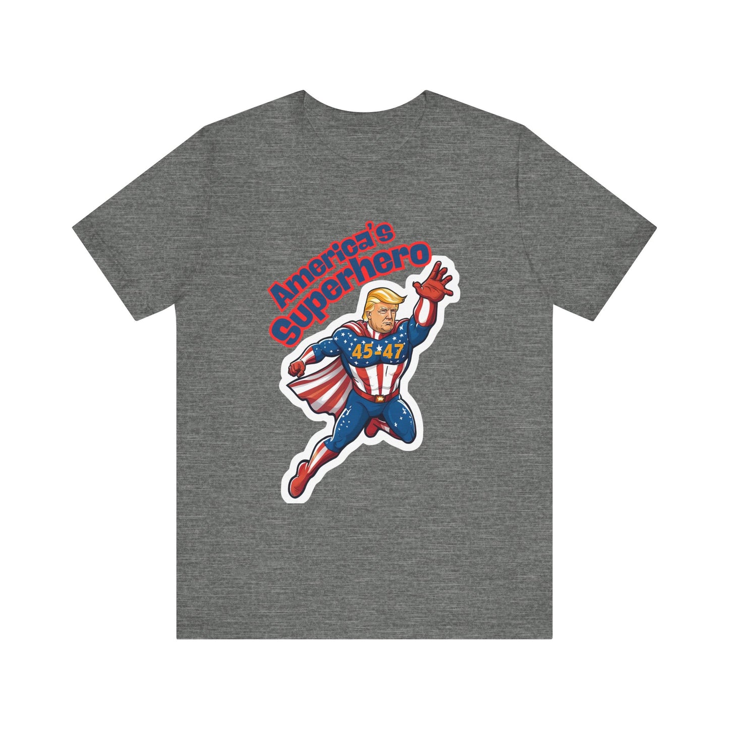 Whose America's #1 Superhero Humorous Superhero Tee