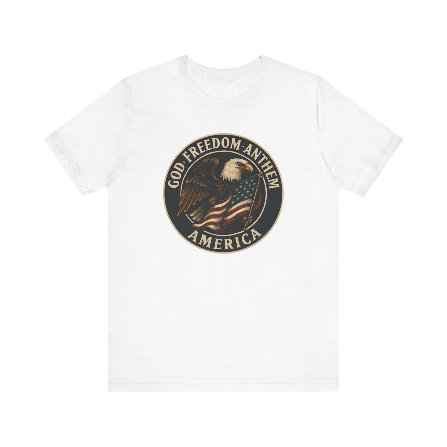 T-Shirt God Freedom Anthem Supporter