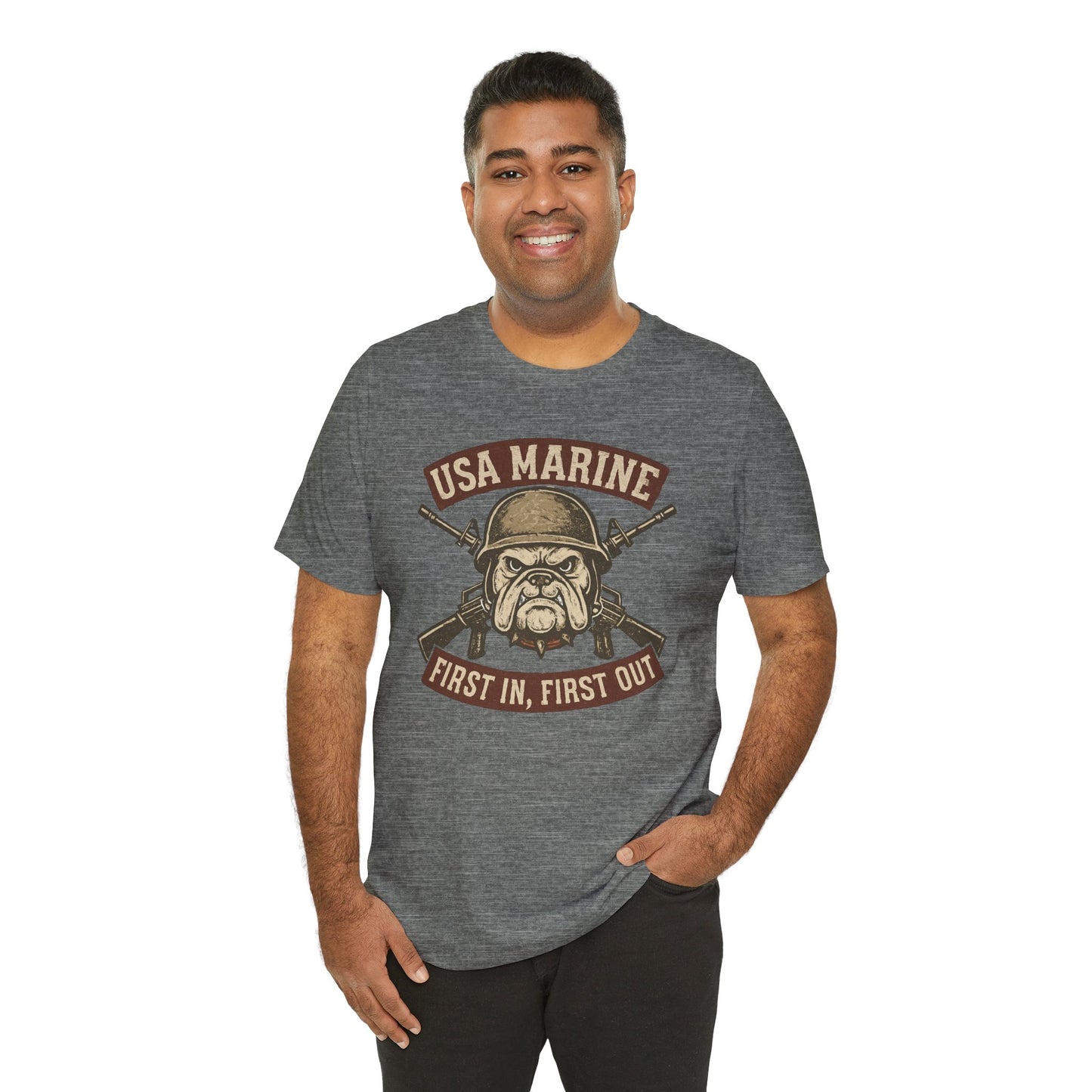 USA Marine Short Sleeve Tee