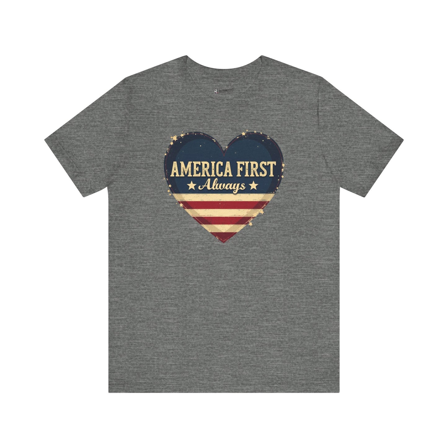 Patriotic Tee: Always America First