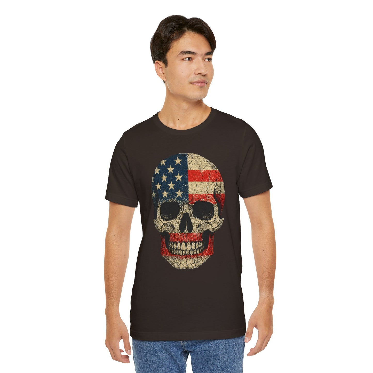 American Skull Graphic Tee