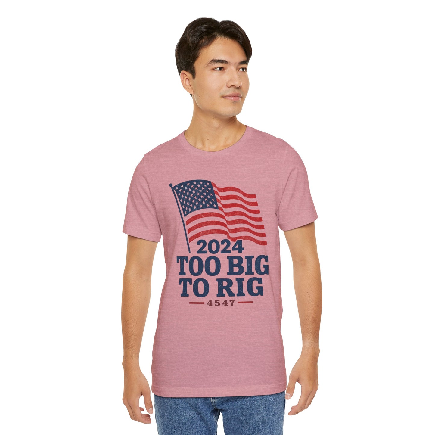 Too Big to Rig tee