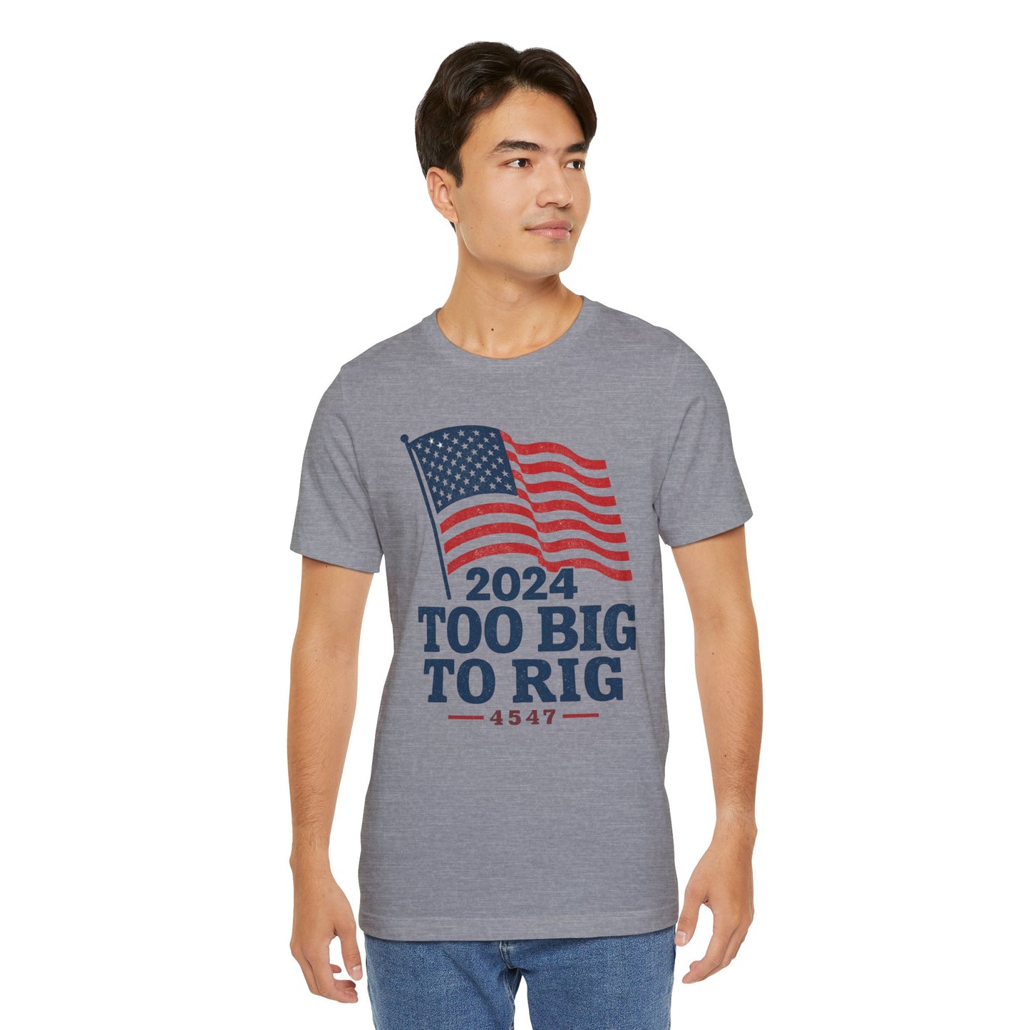 Too Big to Rig tee