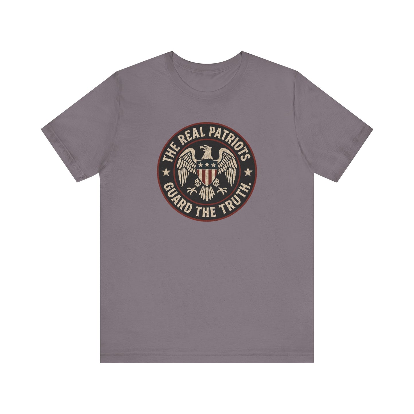 Real Patriots Guard the Truth | Unisex Jersey Tee for Freedom Lovers