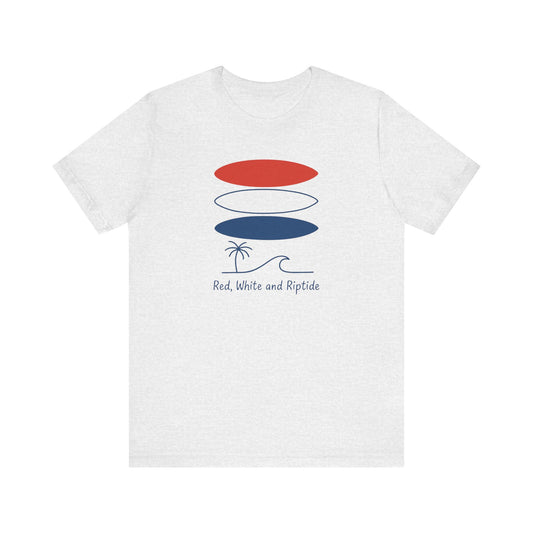 Surf Board Patriotic Tee