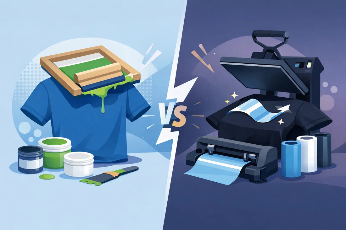 Screen Printed Versus Vinyl Shirts: Which Wins?