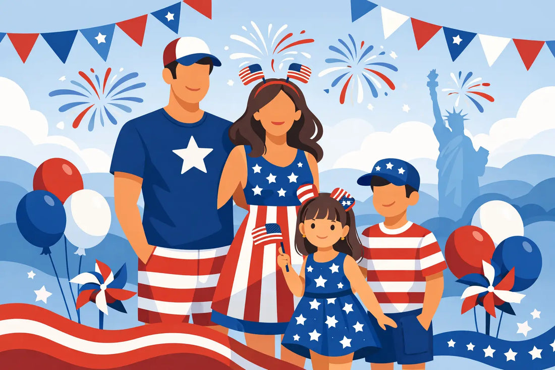 Guide to Family Patriotic Outfits That Pop