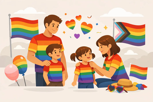 How to Match Family Flag Shirts With Pride