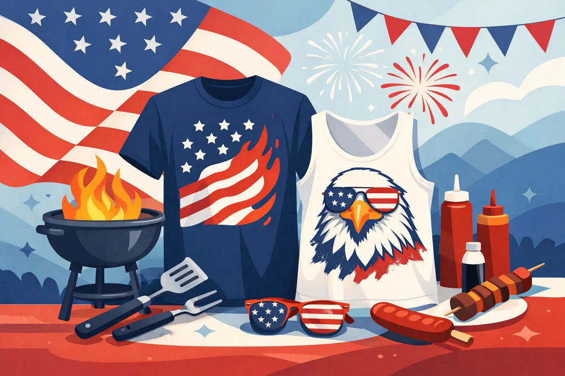 Patriotic BBQ Shirts That Bring the Heat