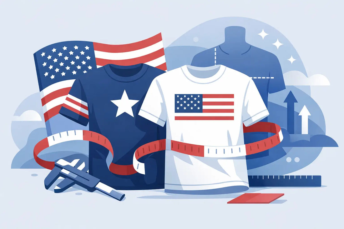 Patriotic Shirt Sizing Guide for a Proud Fit