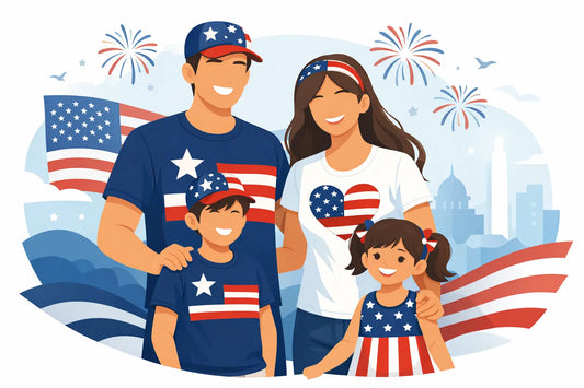 Patriotic Family Matching Shirts That Stand Out