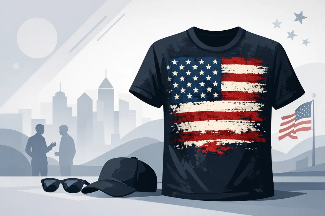 Why a Grunge American Flag Shirt Stands Out