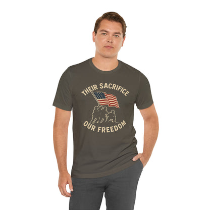 Their Sacrifice, Our Freedom, t-Shirt