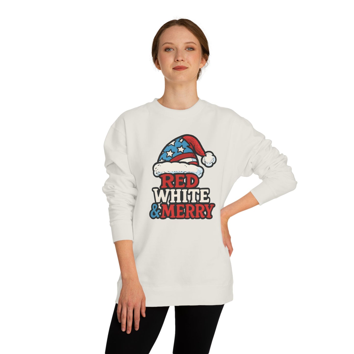 Santa Hat Christmas Sweatshirt