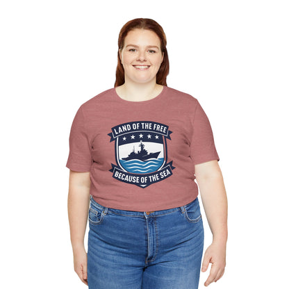 Navy Support Tee for Patriotic Americans