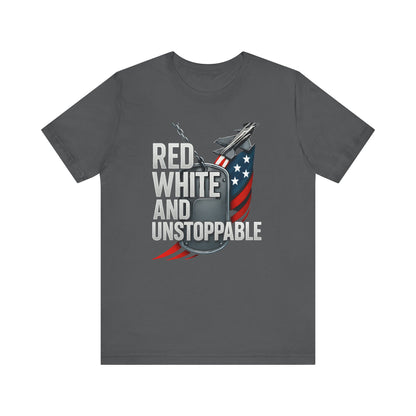 Red, White, and Unstoppable tee
