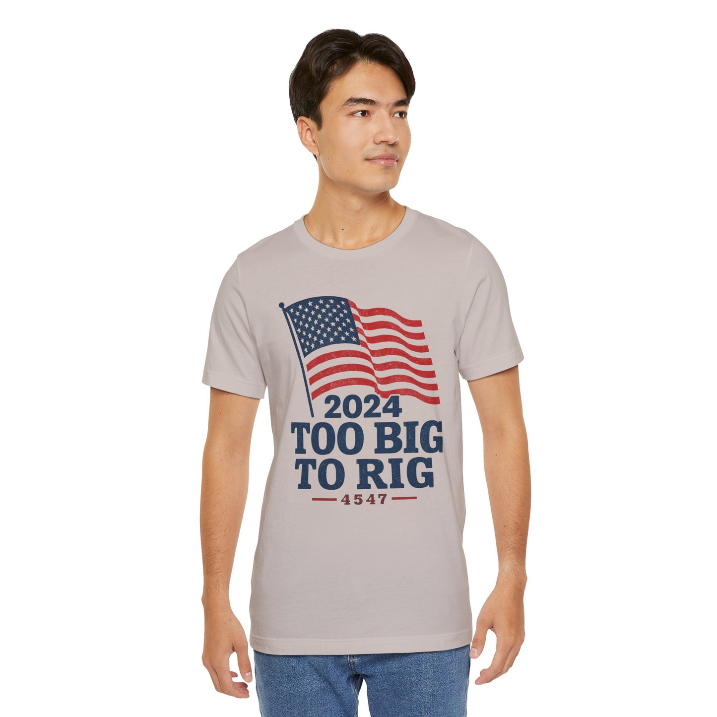 Too Big to Rig tee