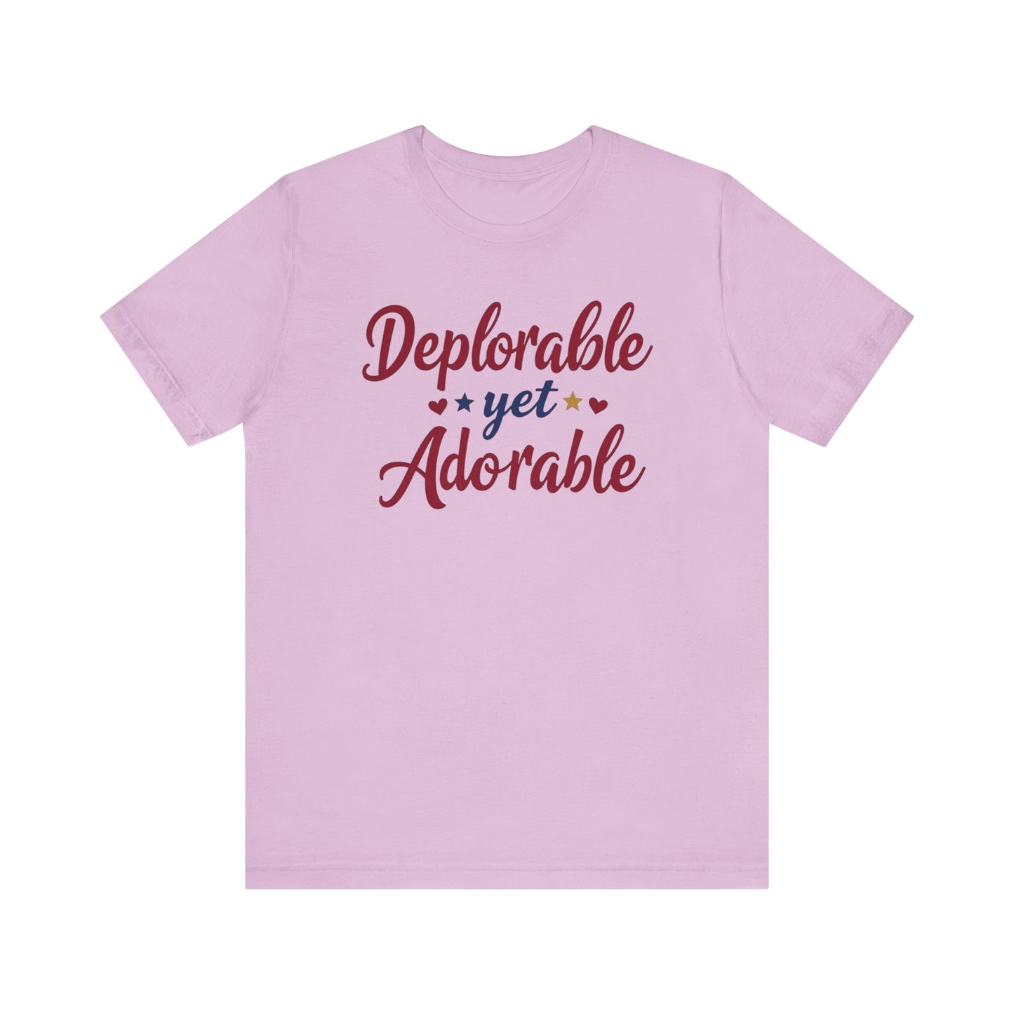 Deplorable Yet Adorable Unisex Jersey Tee - Fun Casual Shirt for Everyday Wear