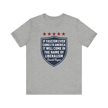 Anti-Fascism Regan Quote Tee