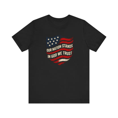 Patriotic Tee - American Flag Supporter Shirt