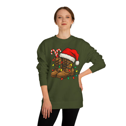 Christmas Work Boots sweatshirt