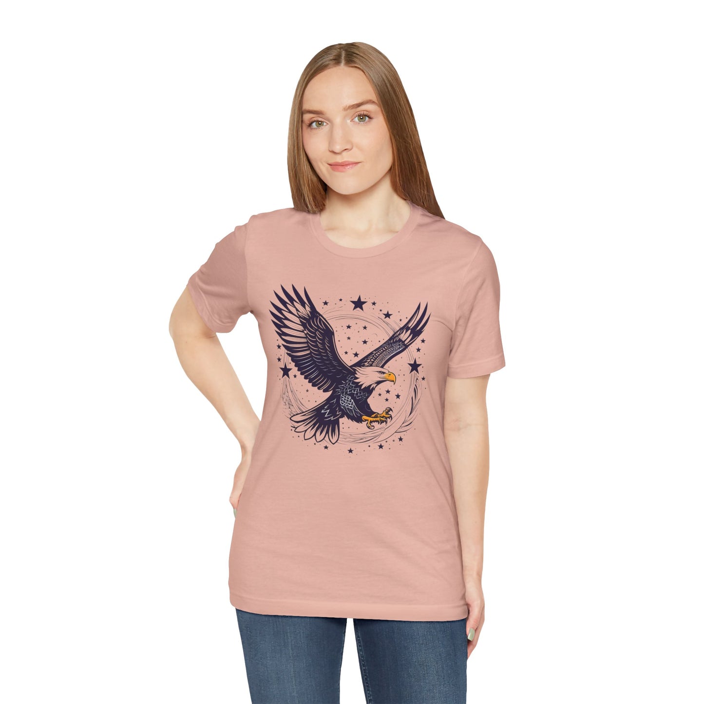 Eagle Graphic Unisex Tee - Freedom & Adventure
