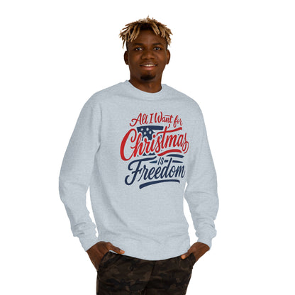 Christmas Freedom Unisex Sweatshirt