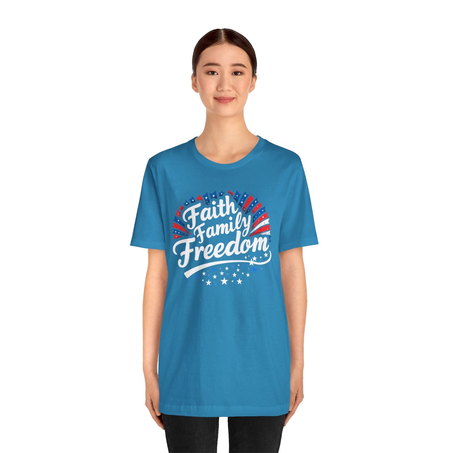 Faith Family and Freedom Tee