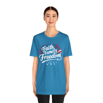 Faith Family and Freedom Tee