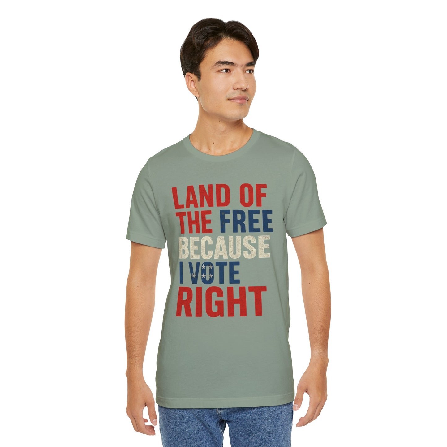 I vote right tee