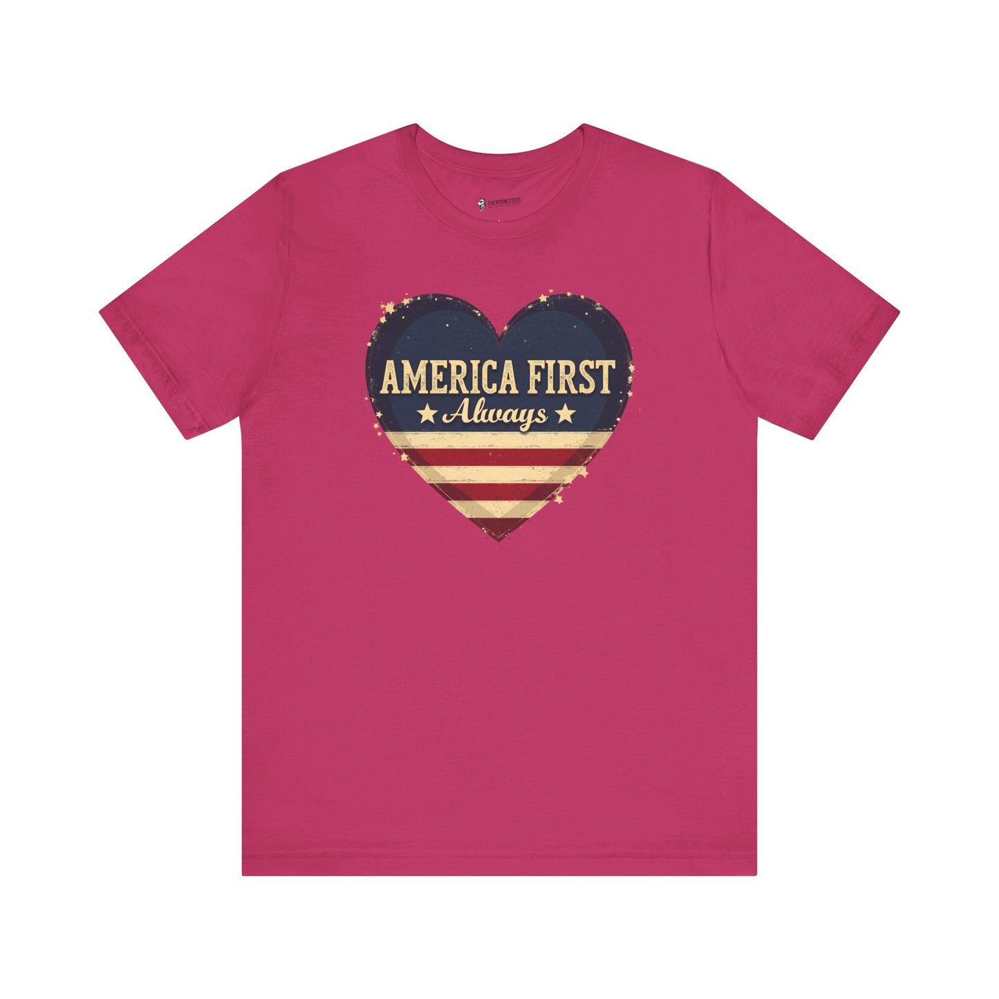 Patriotic Tee: Always America First