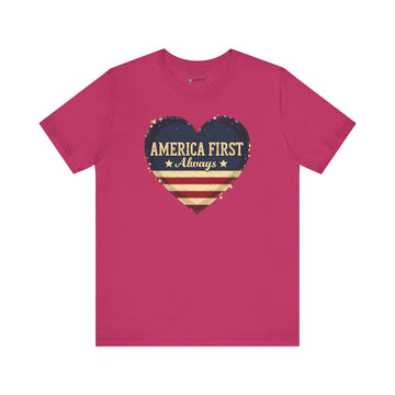 Patriotic Tee: Always America First