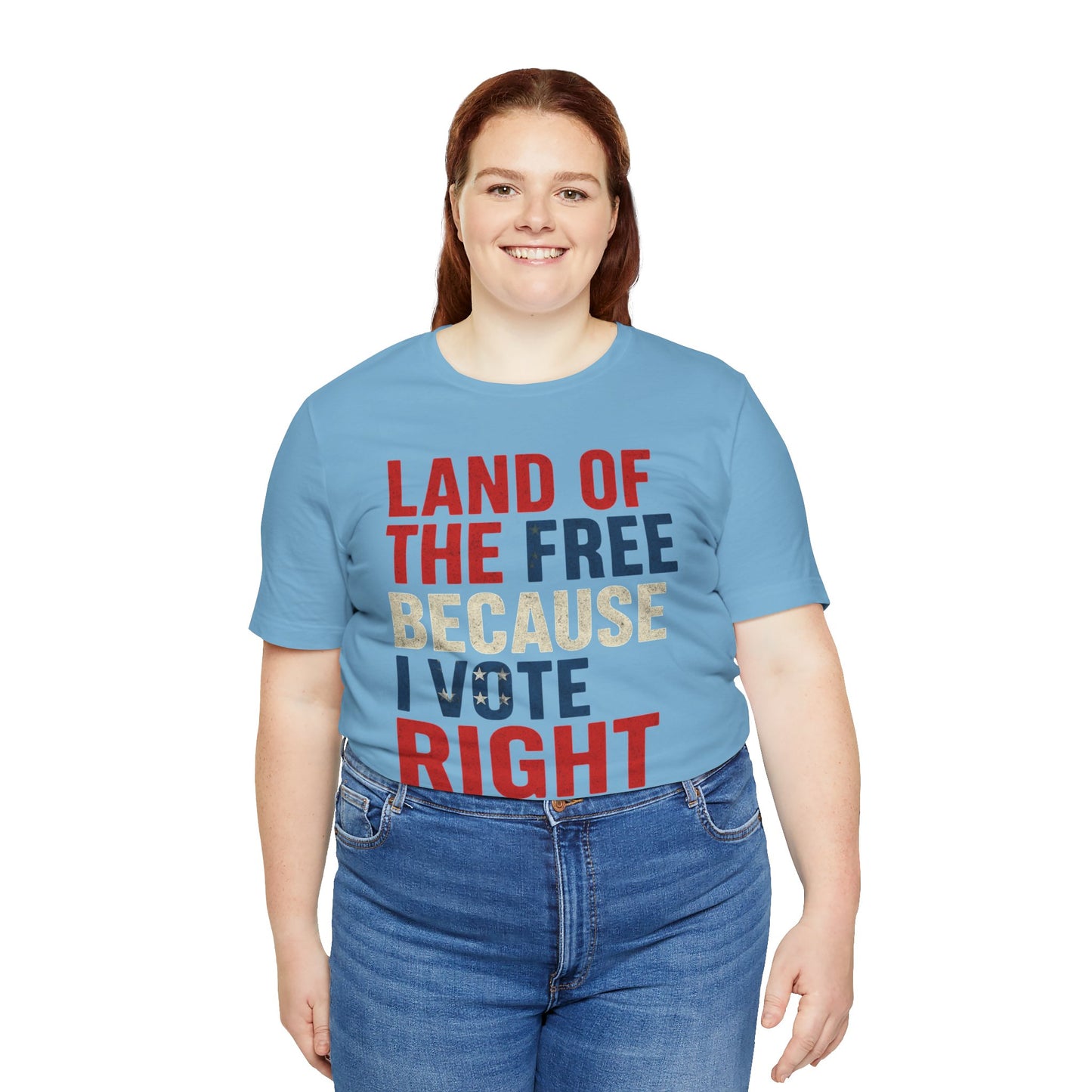 I vote right tee