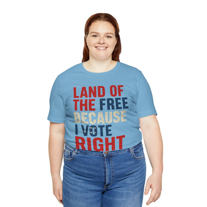 I vote right tee